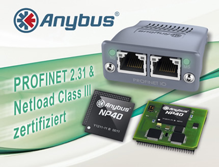 Zertifiziert für PROFINET 2.31 & Netload Class III