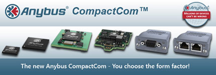 Anybus-CompactCom-Familie erweitert Neues Anybus-CompactCom-Konzept